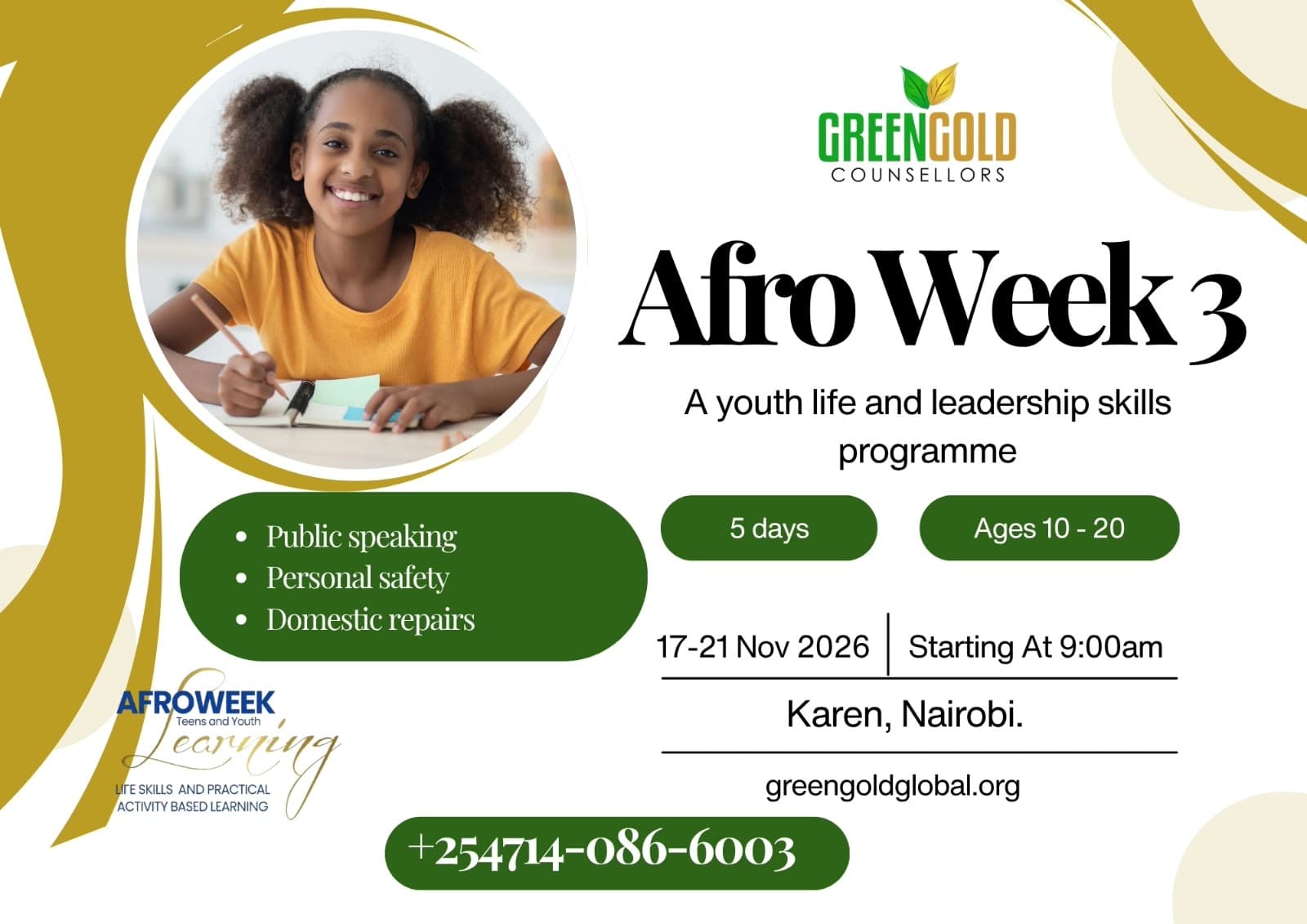 Afro Week 3